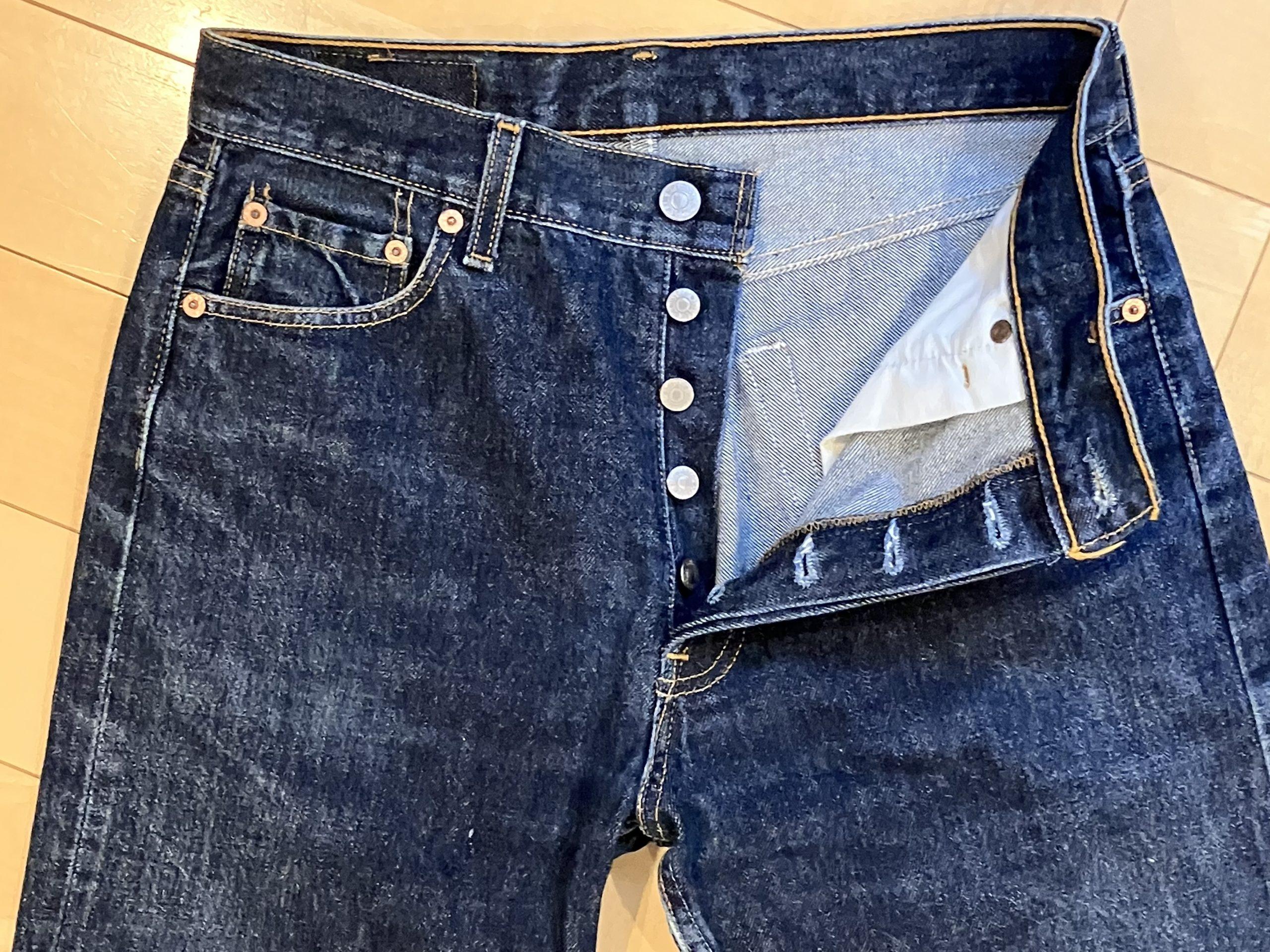 写真でみるリーバイス501レギュラー（87）501はSTFシュリンクトゥ